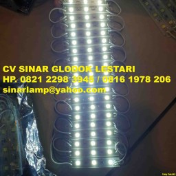 Lampu LED Module 3 Mata Putih CE RoHS